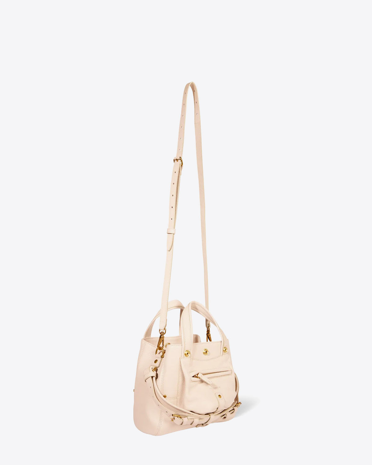 Produit Jérôme Dreyfuss Sac Billy Nano Chèvre Ecru Grainé 