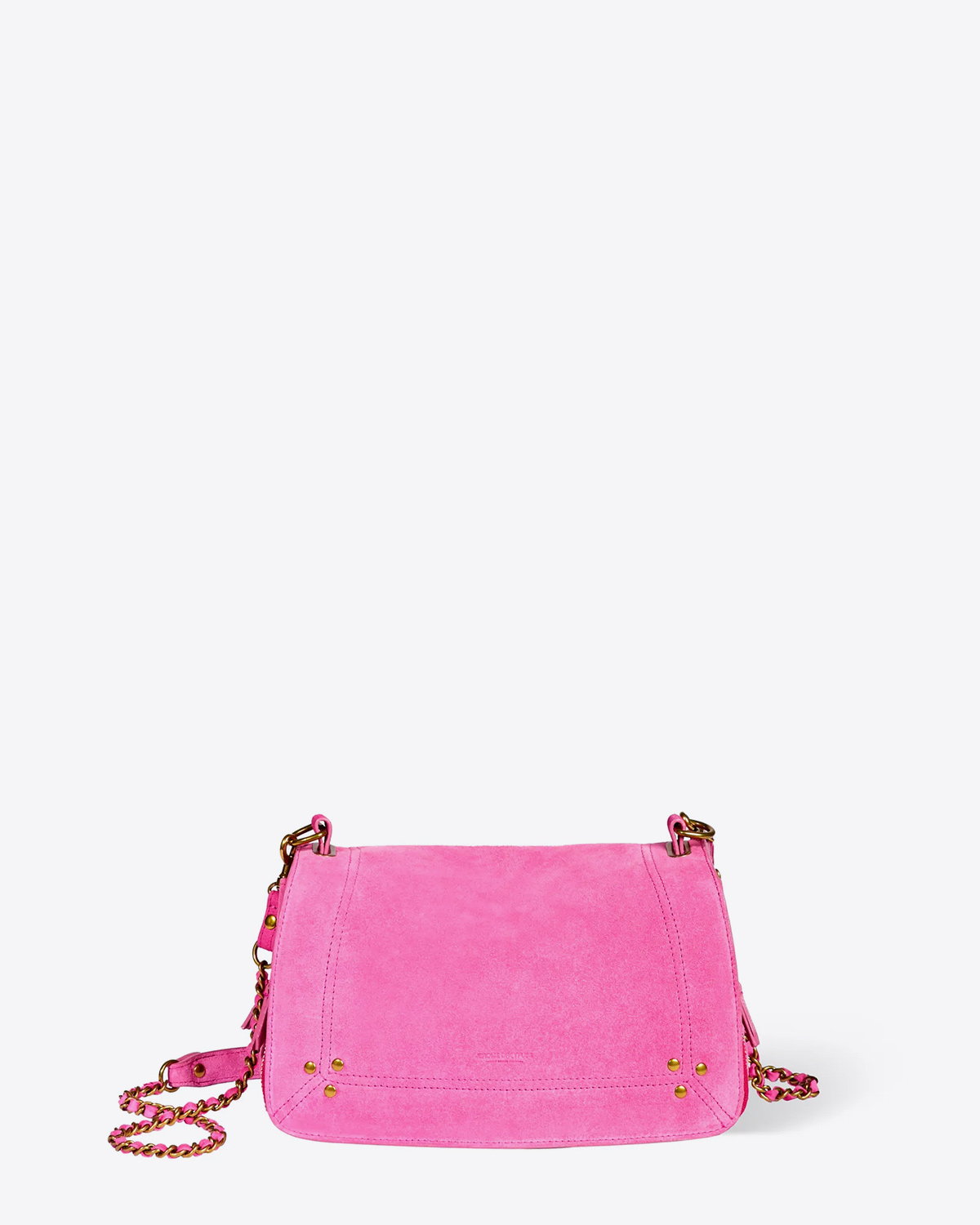 J r me Dreyfuss Sac Bobi Split Calfskin Rose Shocking