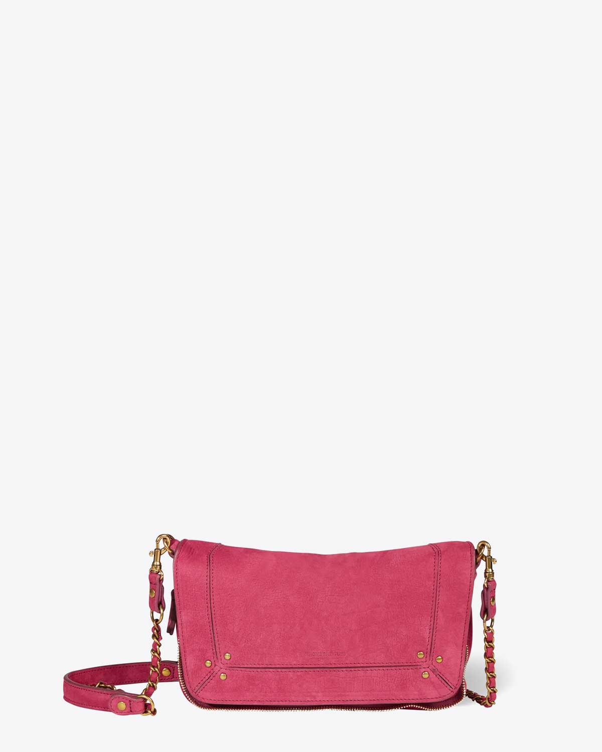 Sac Bobi S  en cuir rose Jérôme Dreyfuss