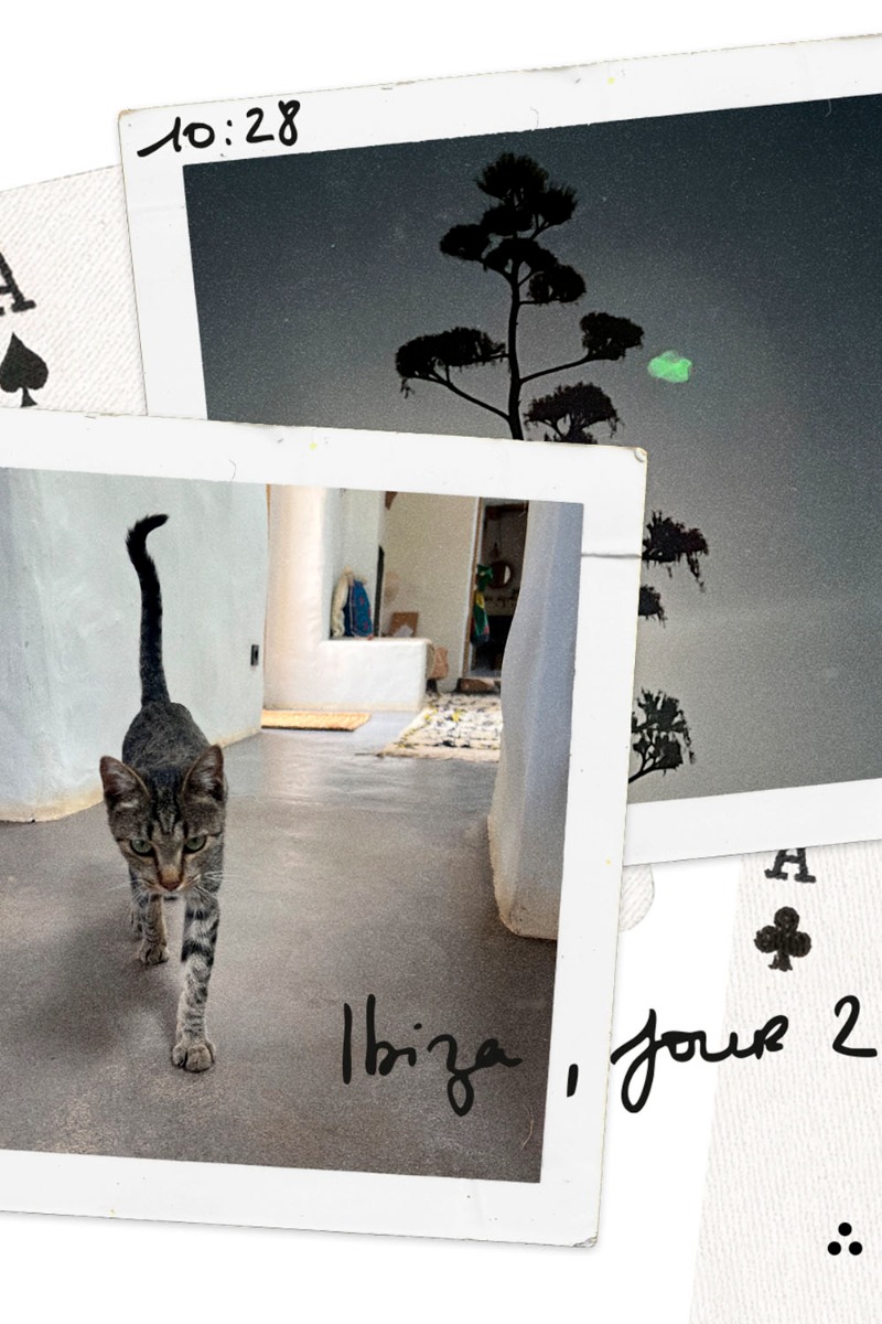 Campagne Jérôme Dreyfuss SS26 photographié par Germain Chauveau à Ibiza.
