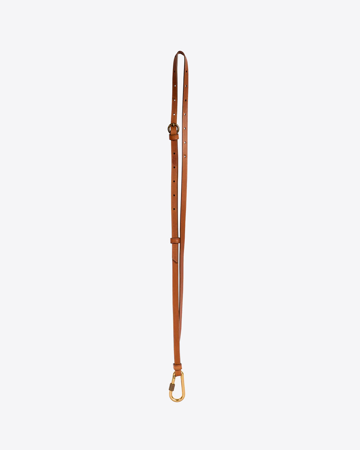 Produit Lien Jitoumi Jérôme Dreyfuss en cuir marron. 