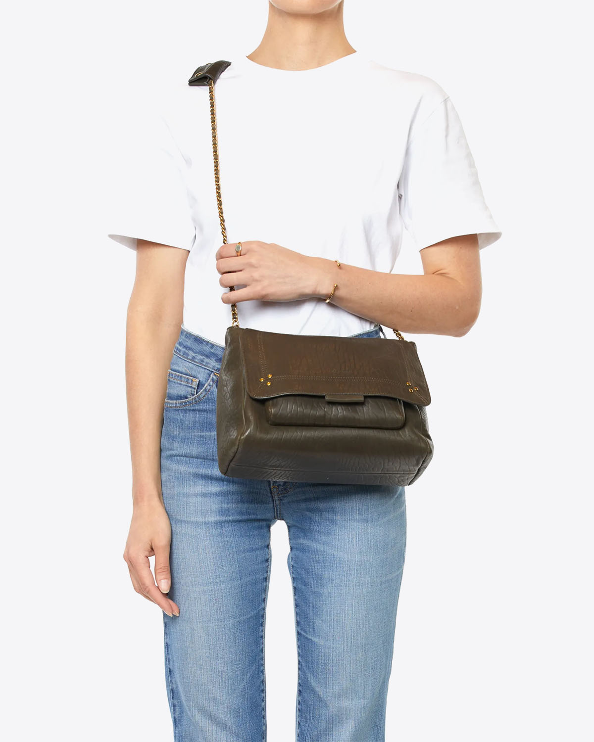 J&eacute;r&ocirc;me Dreyfuss Sac Lulu L Agneau Lichen Bubble