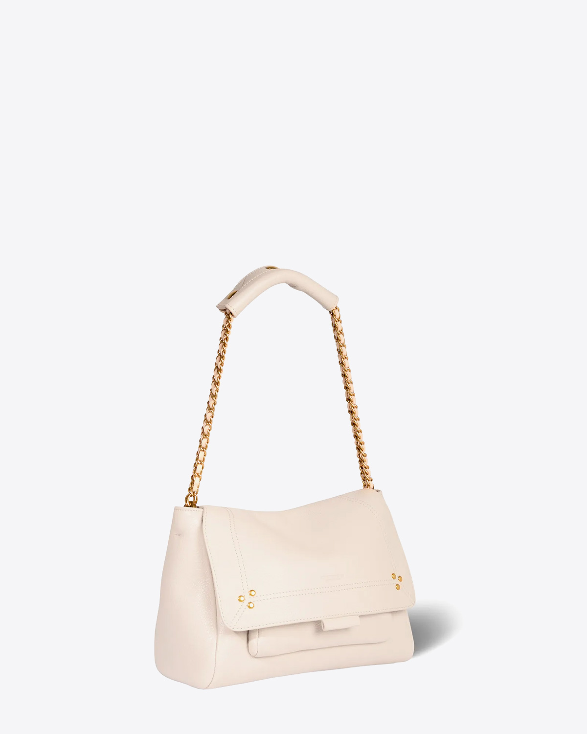 Produit Jérôme Dreyfuss Sac Lulu M Chèvre Ecru Grainé
