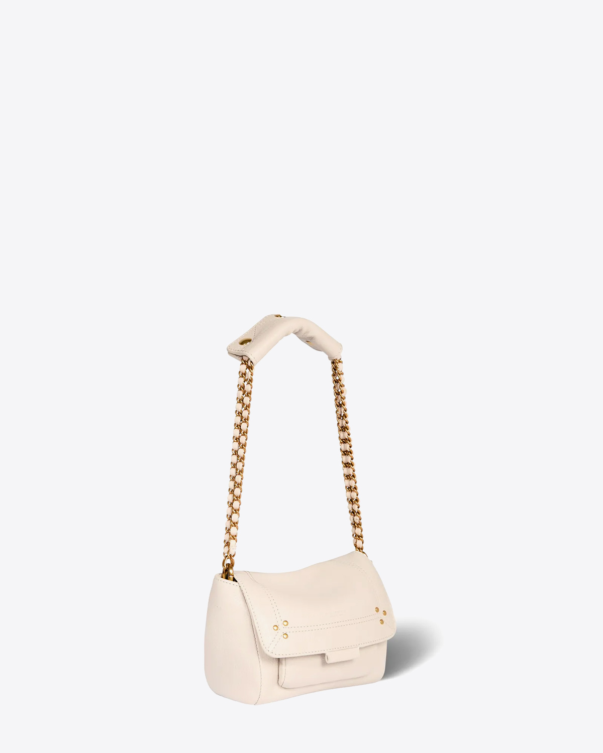 Produit Jérôme Dreyfuss Sac Lulu S Chèvre Ecru Grainé 