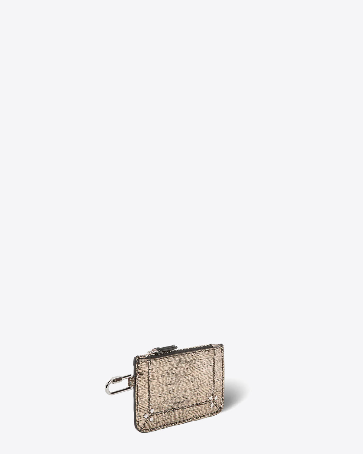 Produit Pochette Popoche XS Jérôme Dreyfuss Cuir Lamé Champagne