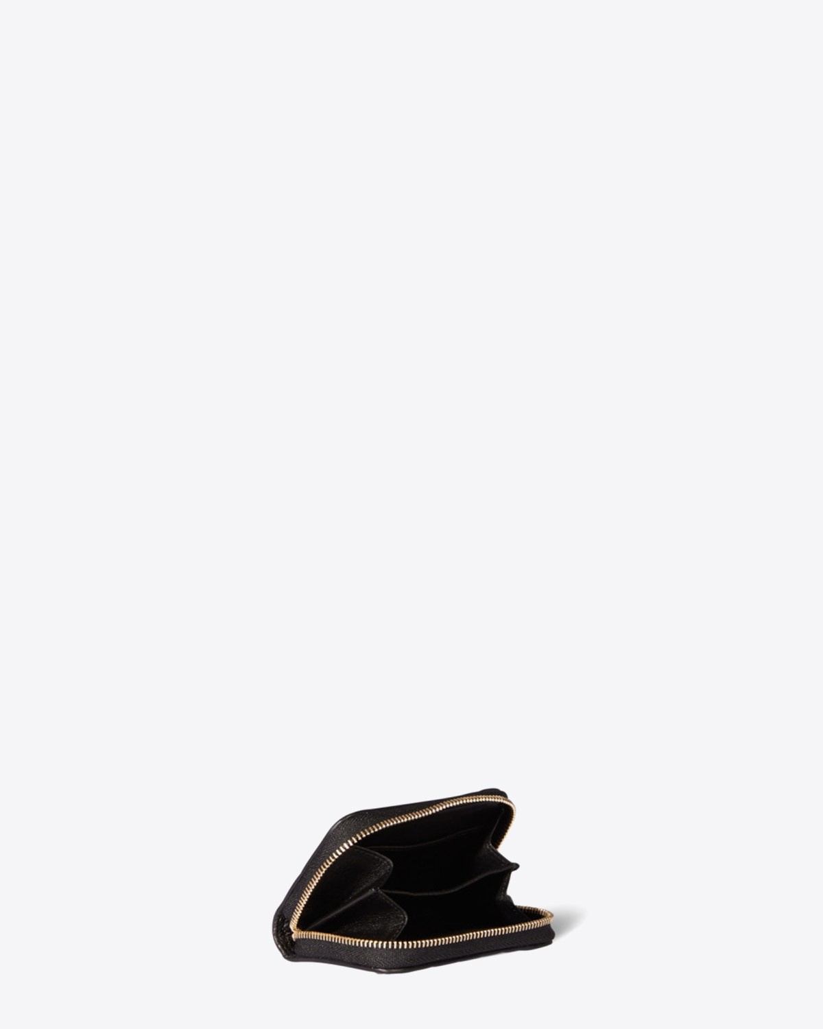 Produit Portefeuille Henri Jérôme Dreyfuss en cuir croco noir. 