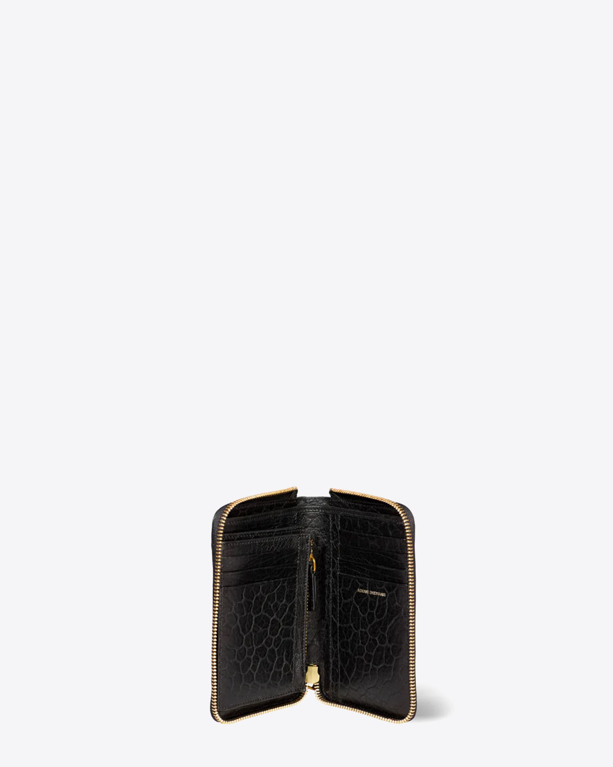 Produit Portefeuille Julien Jérôme Dreyfuss  en Cuir Agneau Noir Bubble
