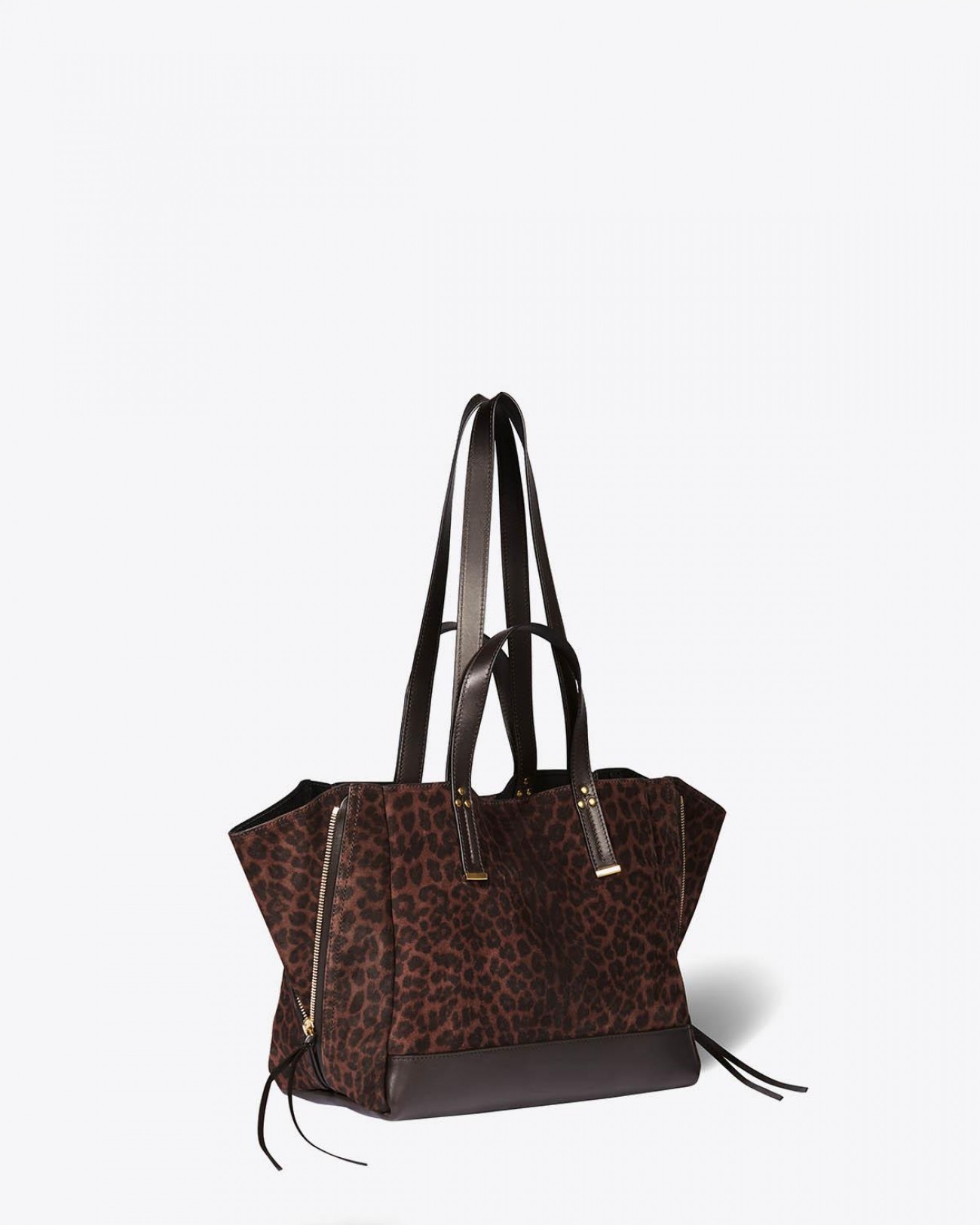 Image du produit Jérôme Dreyfuss Pré-Collection Georges M Split Suede Léopard Naturel   - 2