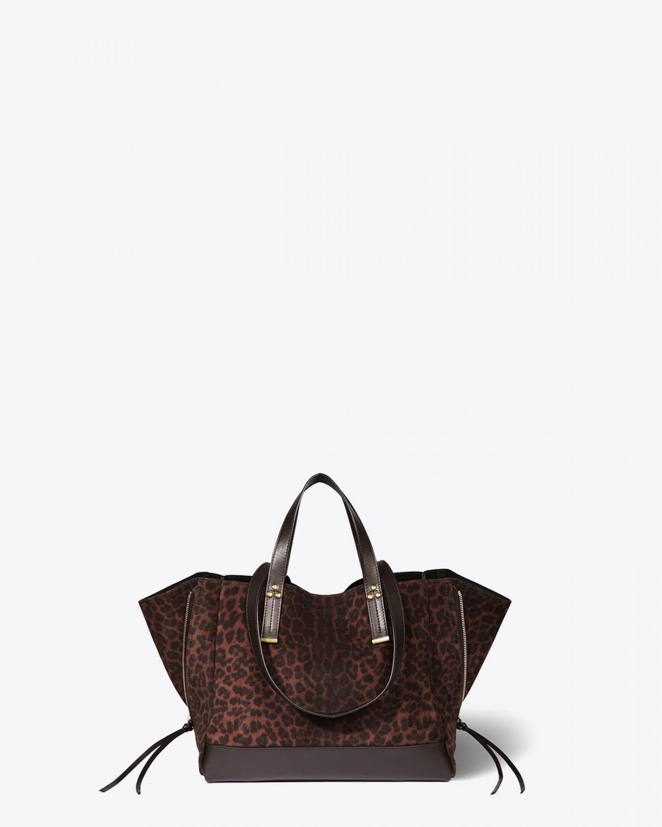 Image du produit Jérôme Dreyfuss Pré-Collection Georges M Split Suede Léopard Naturel   - 3