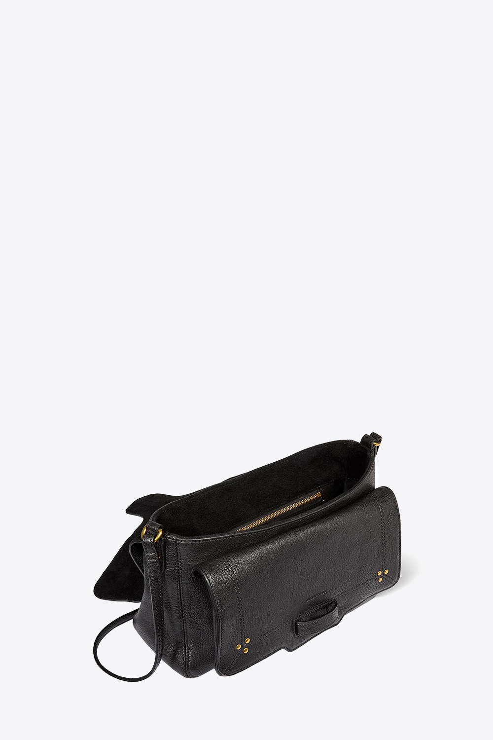 Jérôme Dreyfuss Harry M black leather bag – craftsmanship