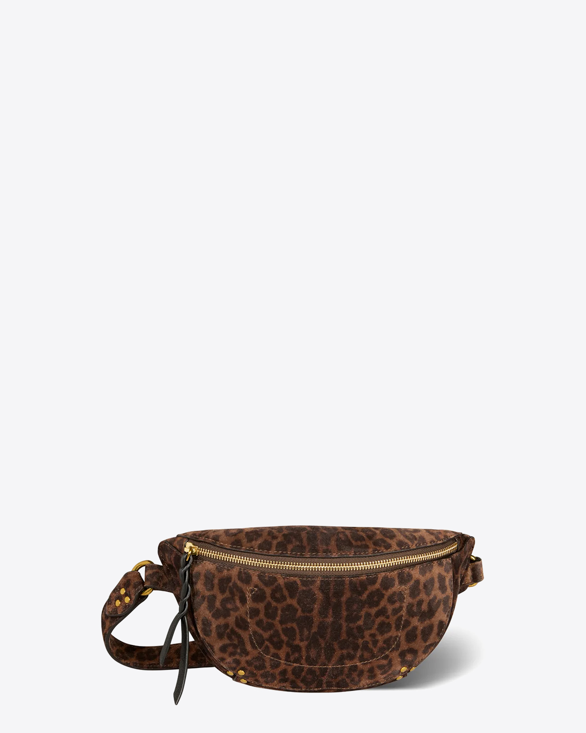 Produit Sac Lino Banane imprimé Léopard Naturel Jérôme Dreyfuss
