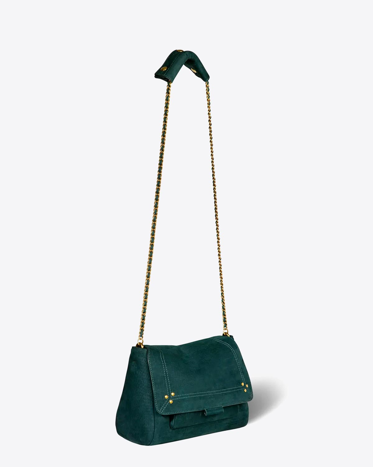 Jerome Dreyfuss Sac Lulu M Cuir Imprime Croco Canard