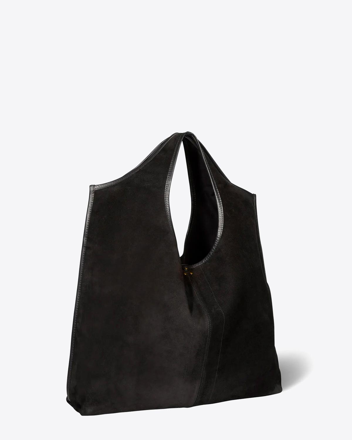 Produit Jérôme Dreyfuss Sac Paco Cuir Velours Suédé Noir