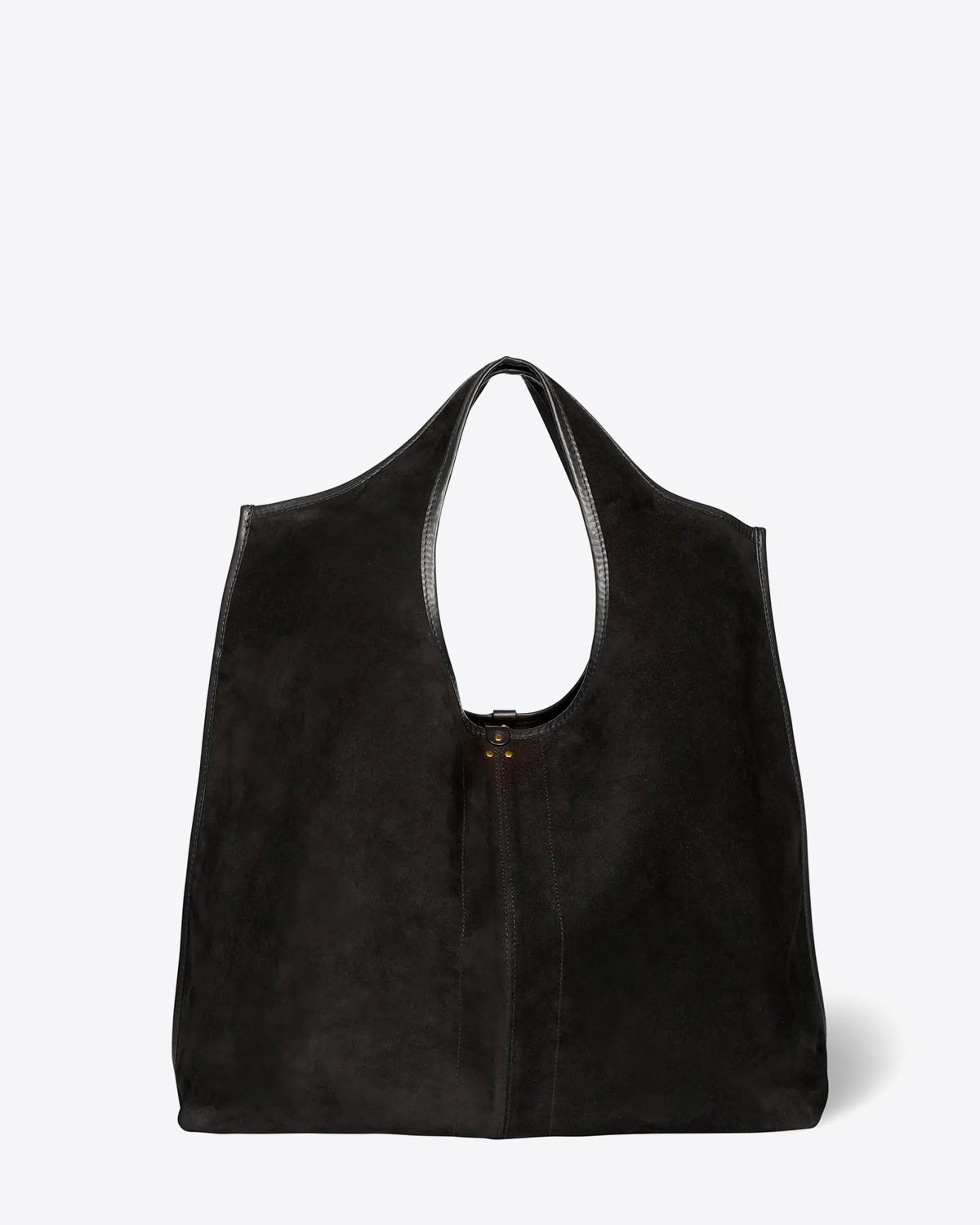 Produit Jérôme Dreyfuss Sac Paco Cuir Velours Suédé Noir