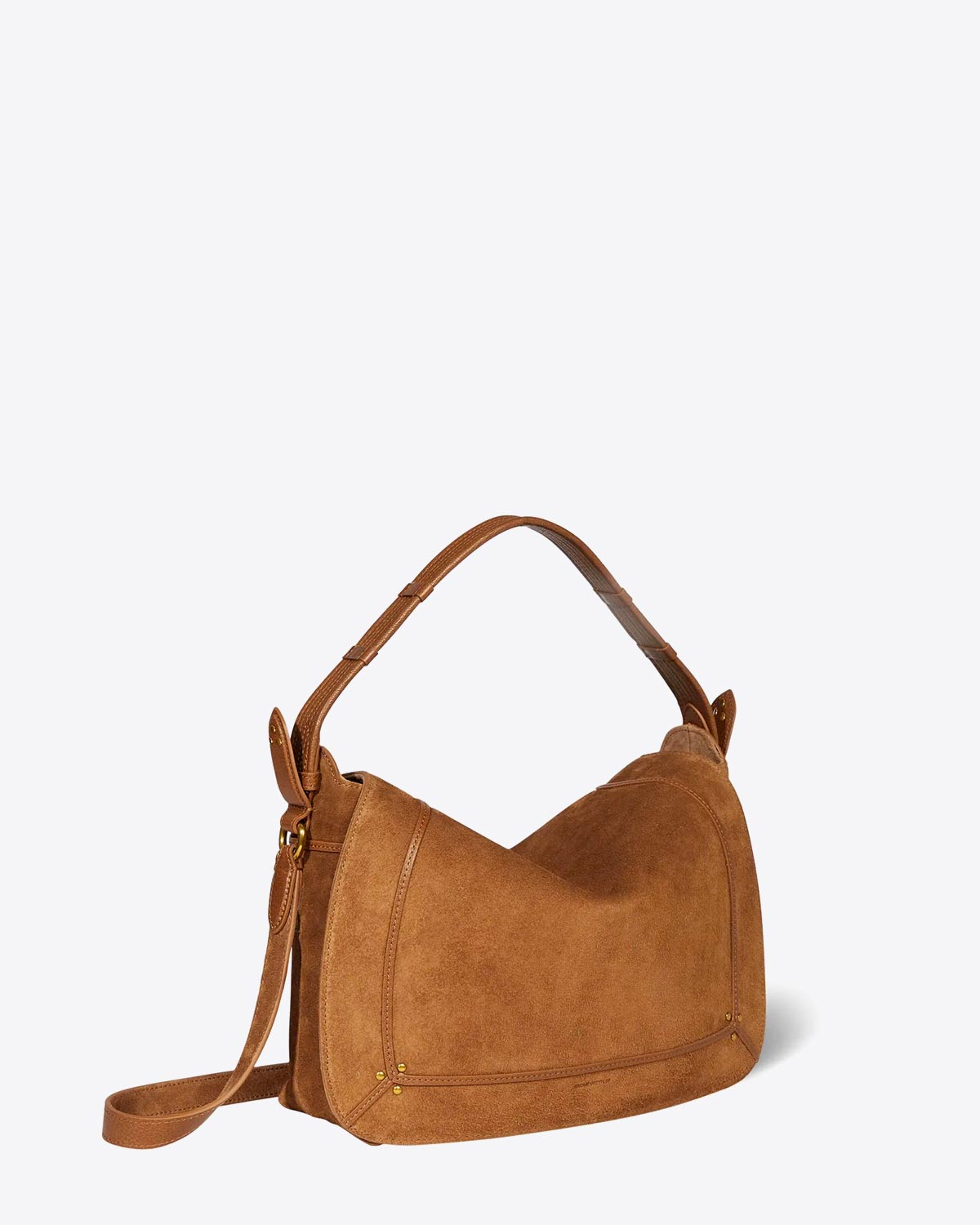 Produit Grand sac besace Pepito L Jérôme Dreyfuss. Vue profil.