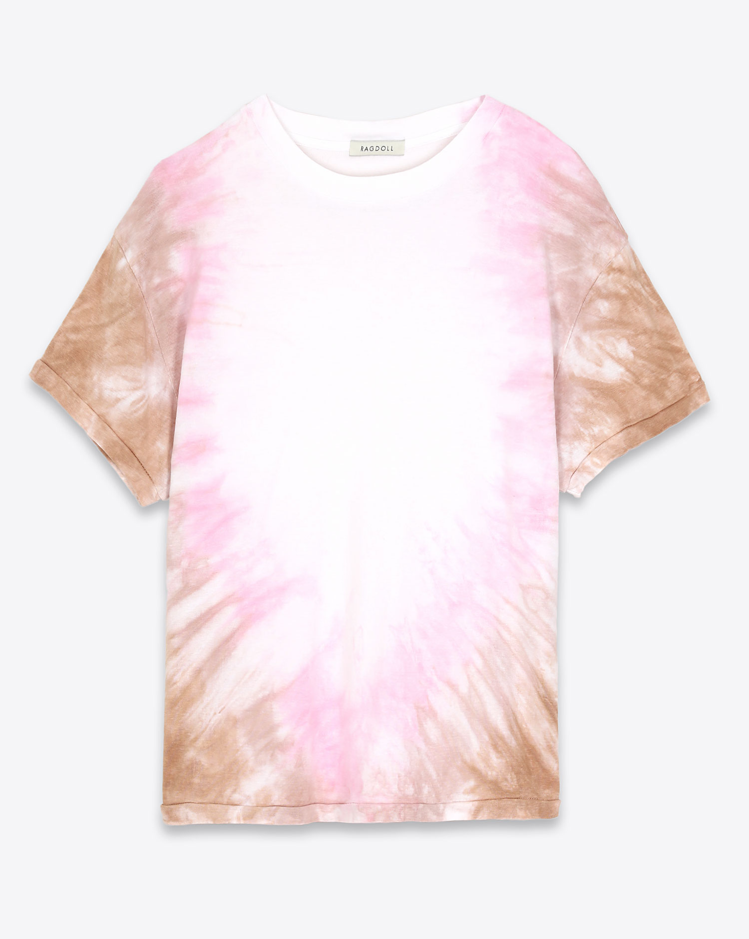 Ragdoll LA Jersey Tee - Pink Tie Dye