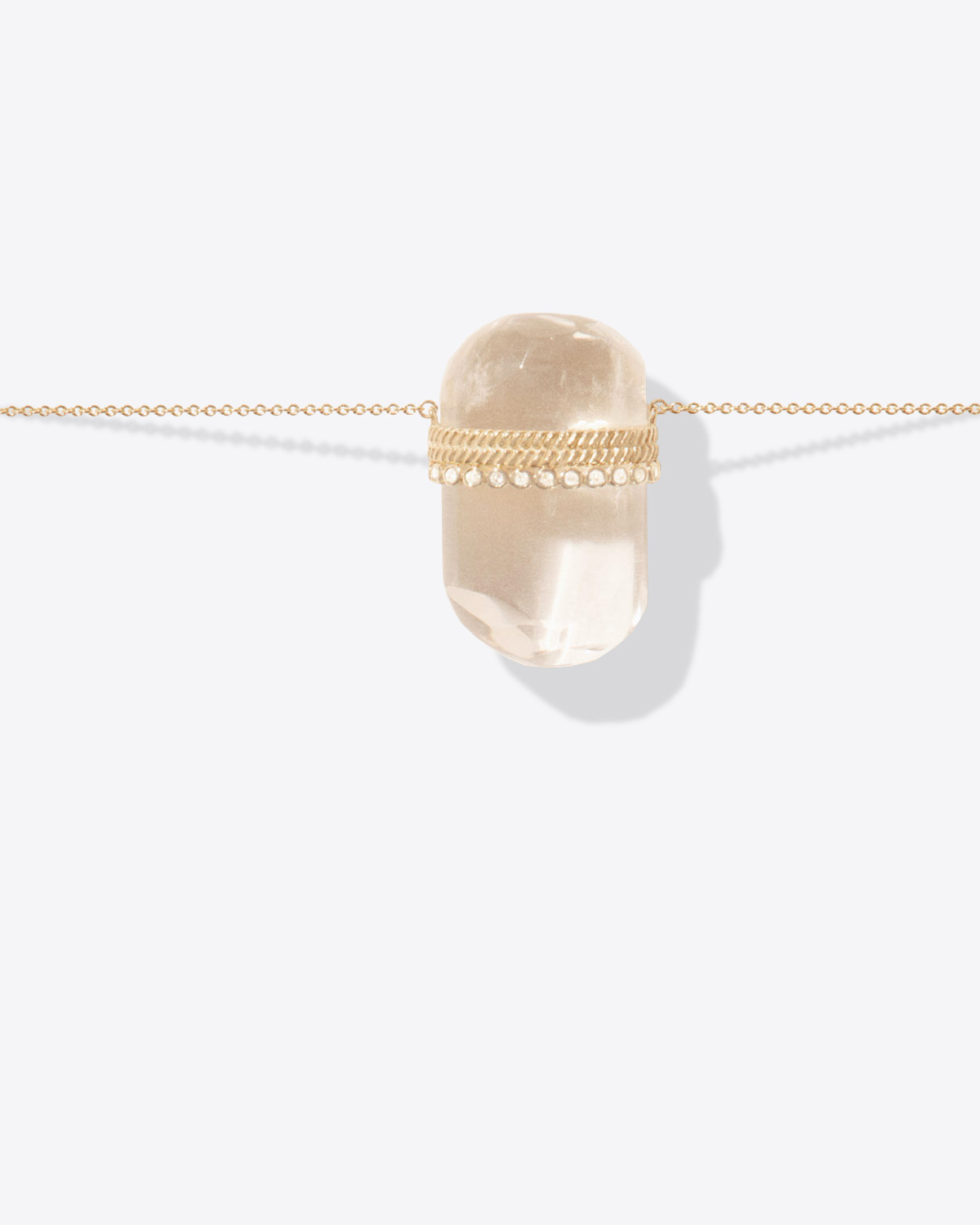 Pascale Monvoisin Collier Gil Crystal 