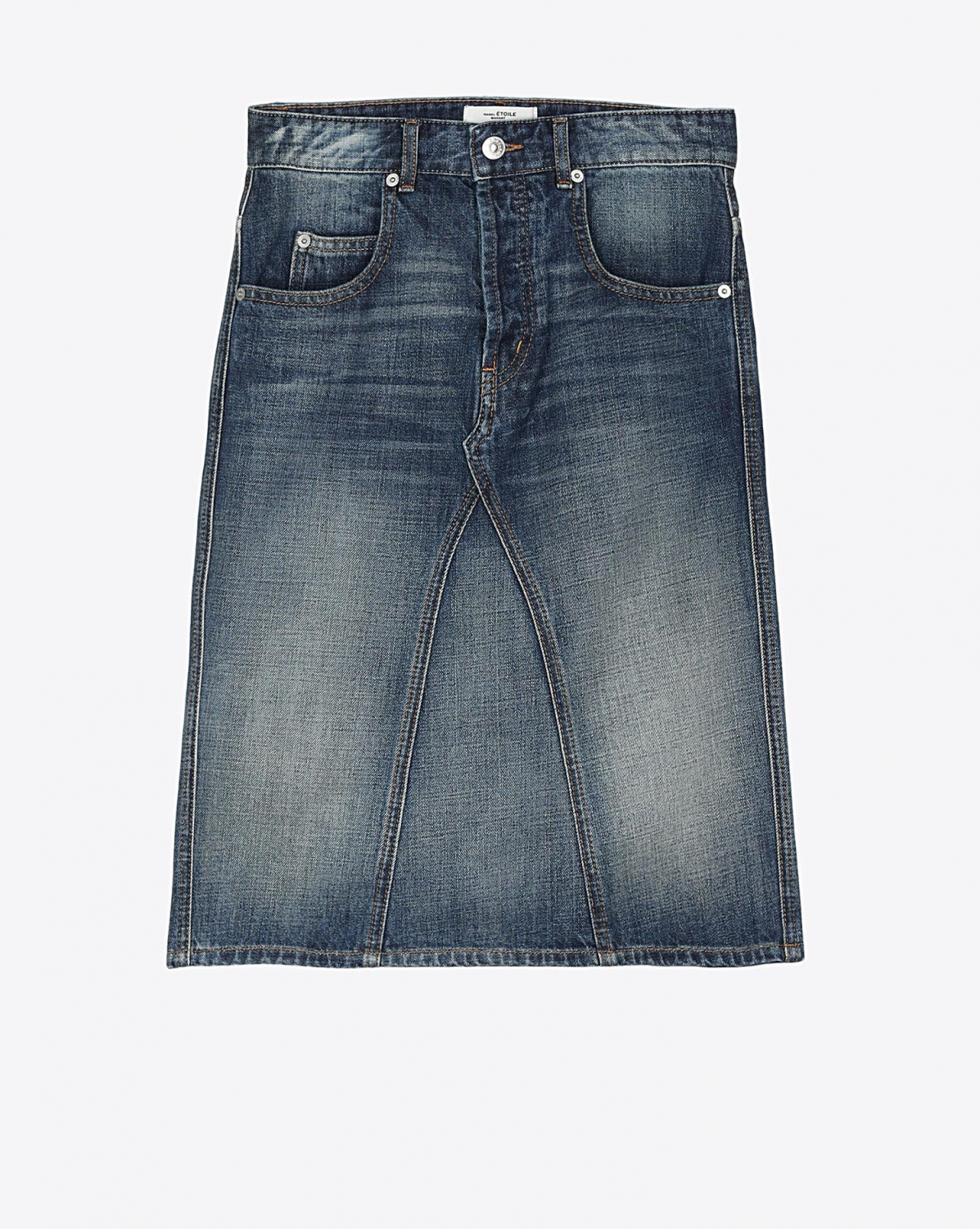 Jupe denim Fiali blue Isabel Marant Etoile. 