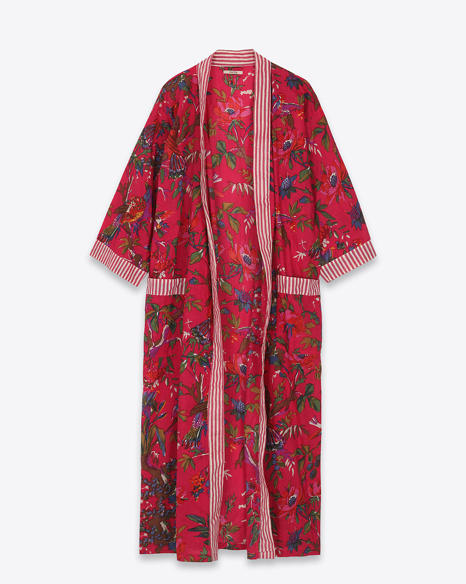 Kimono Sharing Rose Fushia