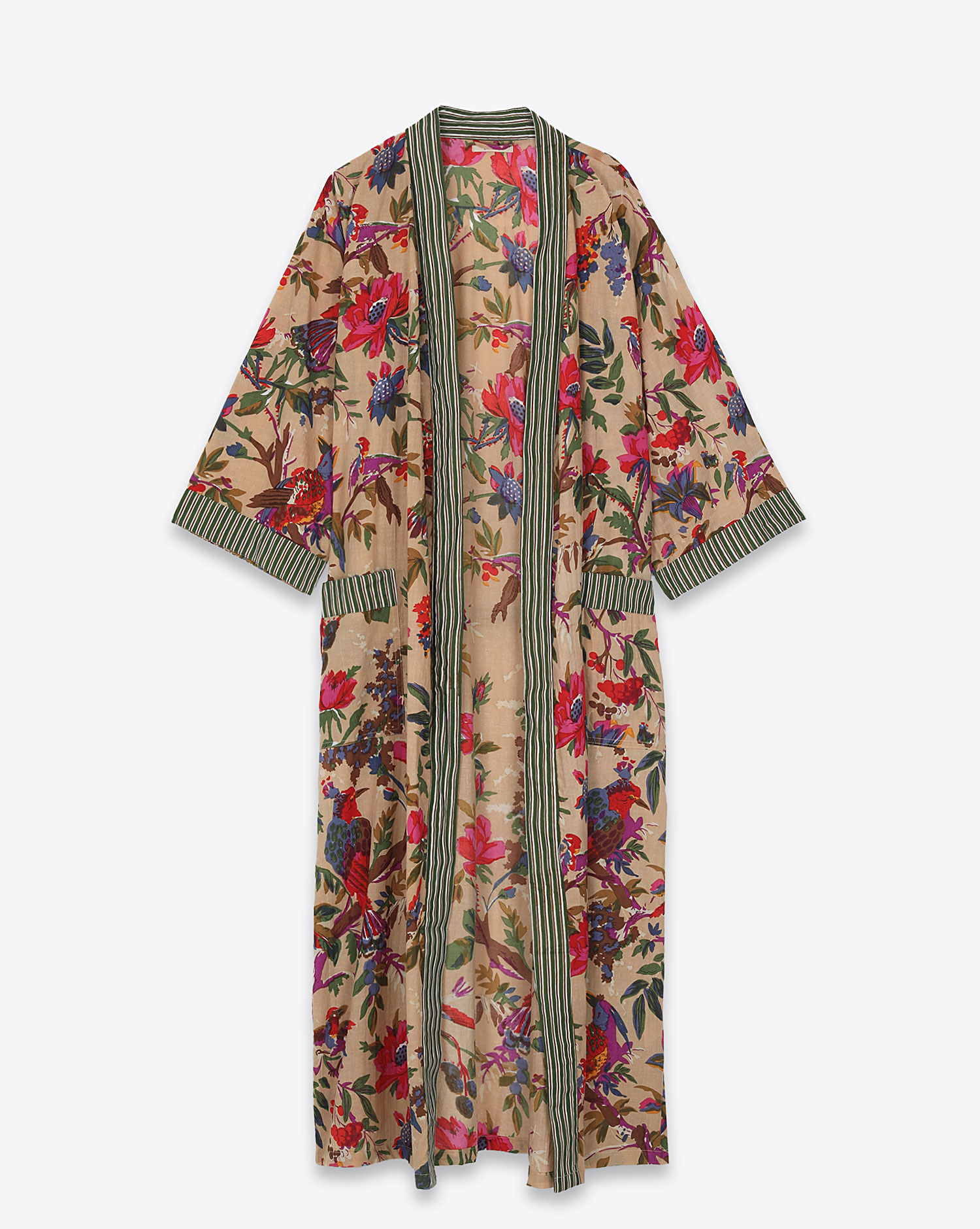 Sharing Kimono – Beige Vert
