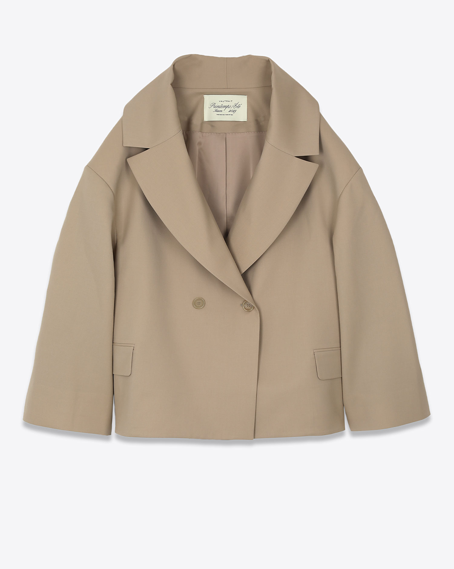 Veste Vautrait Kristeva beige