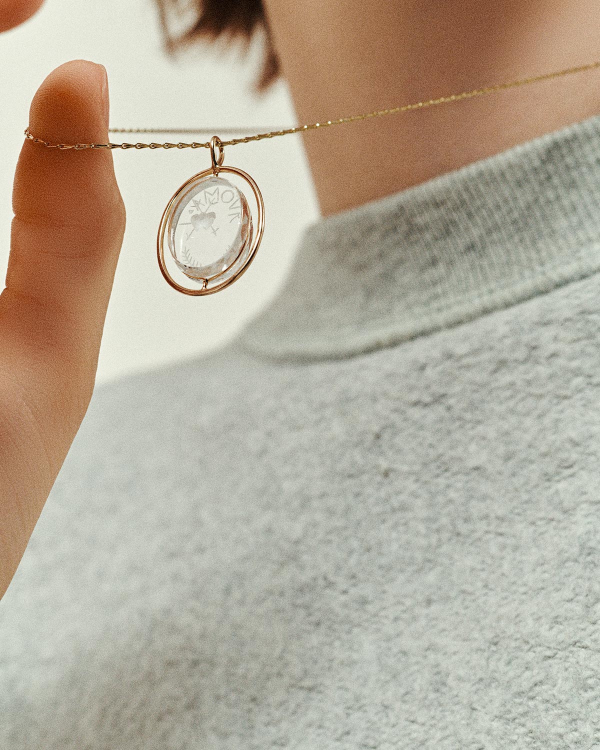 Image du produit Pascale Monvoisin Collier L'amour N°1 – Cristal - 3