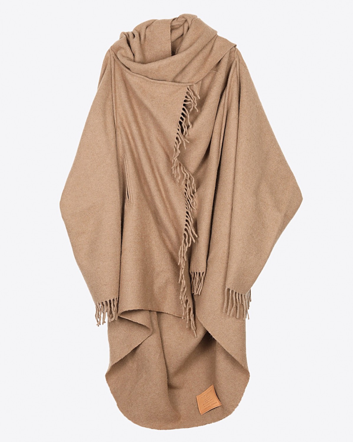 Image du produit La Couverture Manteau Couverture Imprimé Cities - Camel   - 2