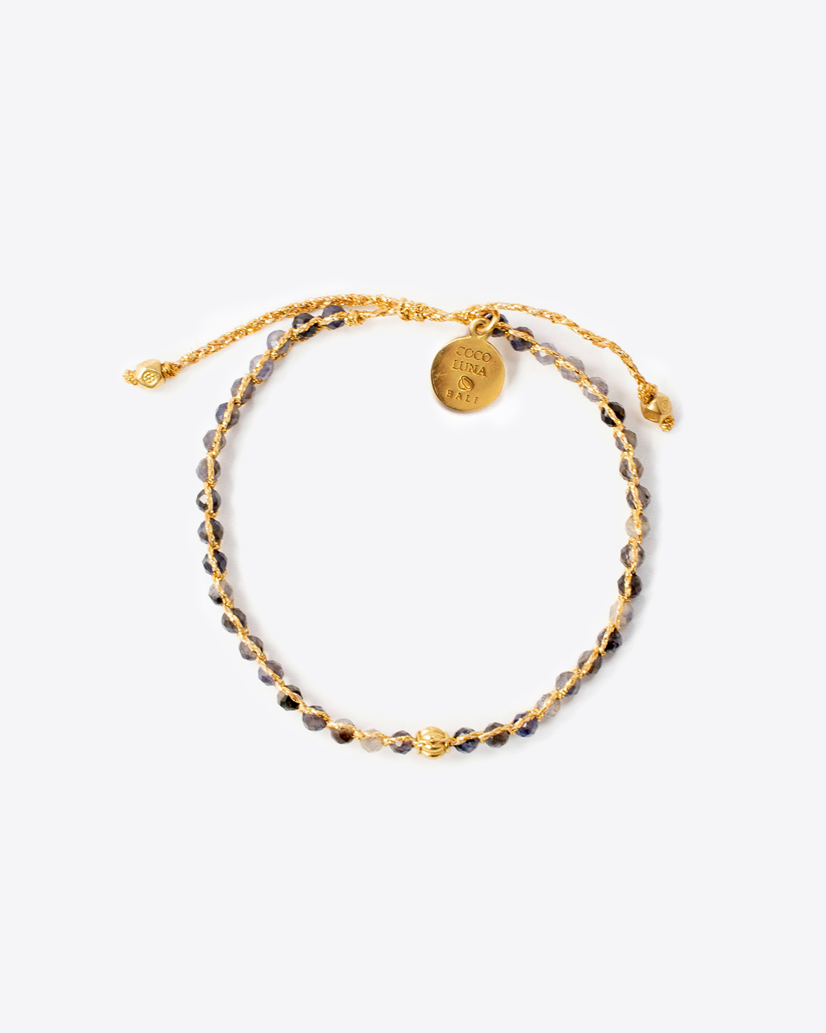 Bracelet Be Mine Coco Luna Labradorite Dark.  
