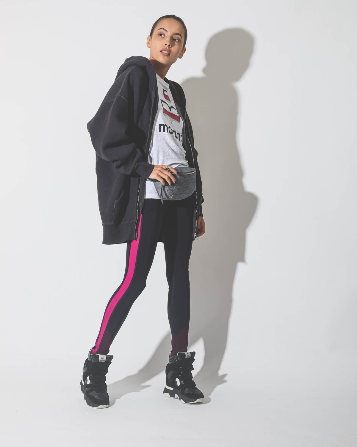 Image du produit Isabel Marant Etoile Leggings Tiso - Faded Black - 5