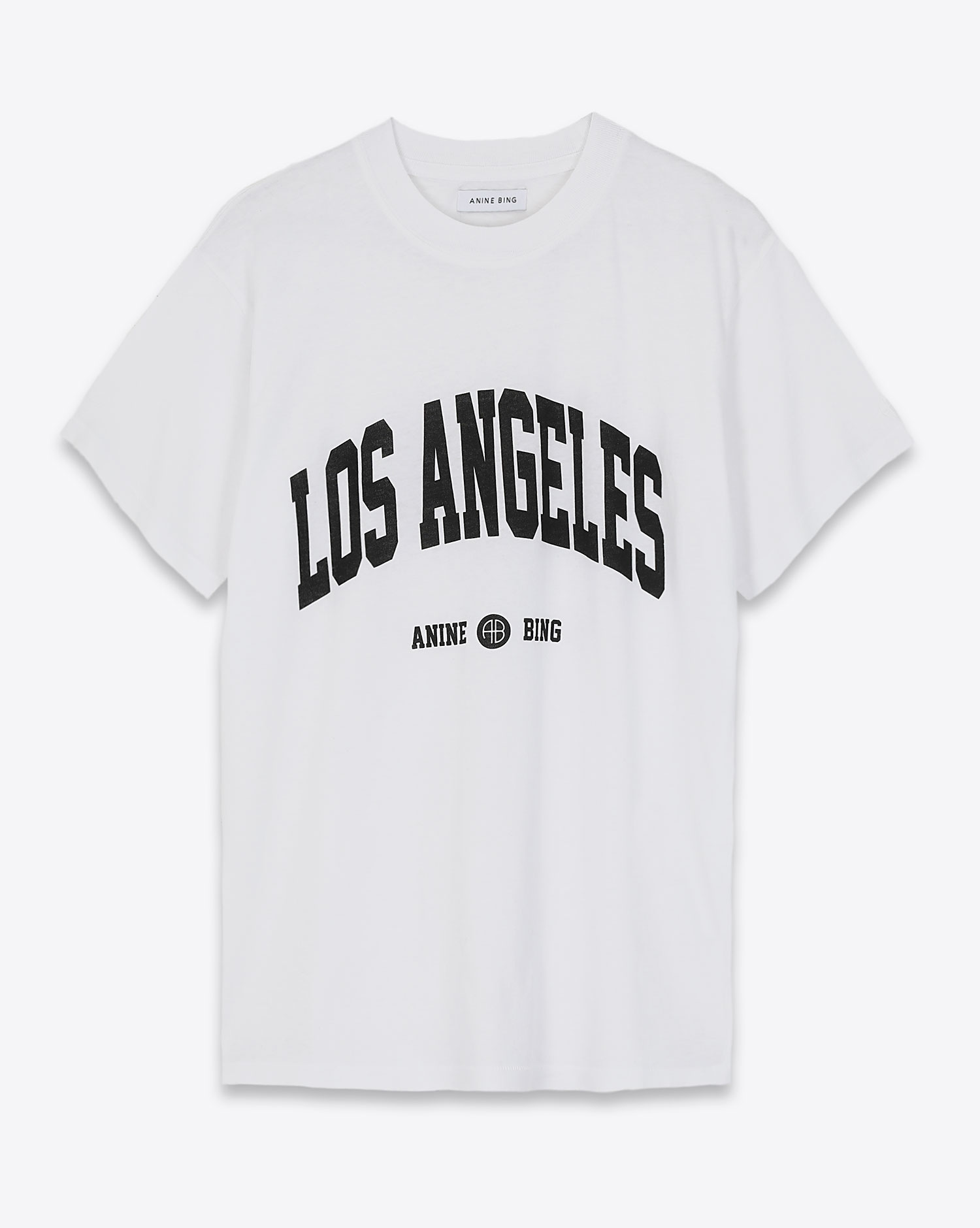 Anine Bing Lili Tee University Los Angeles - White