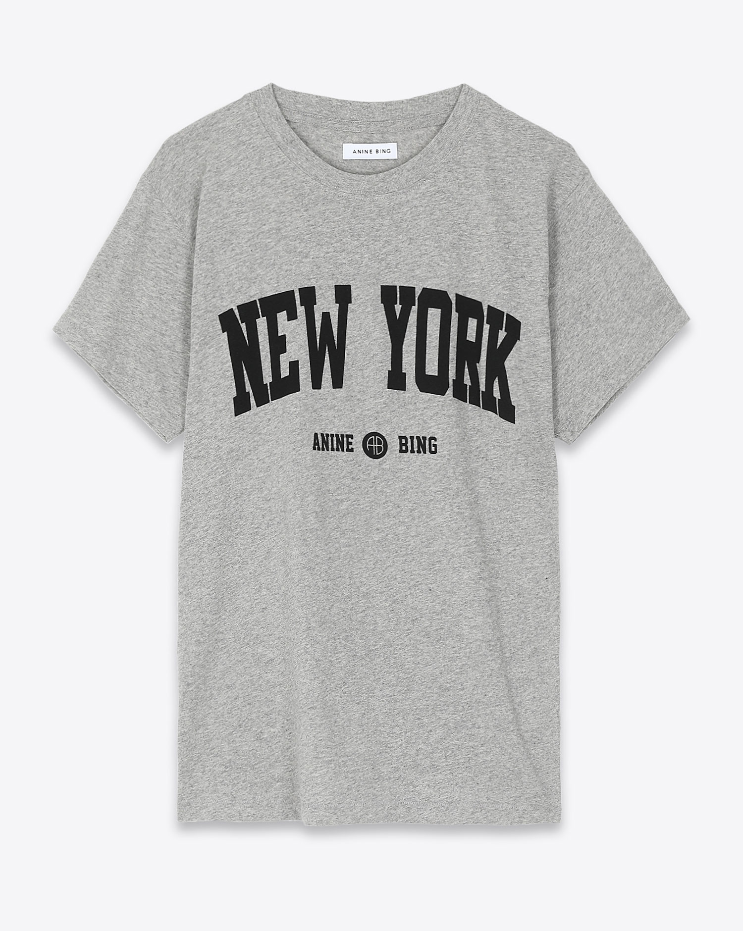 Image du produit Anine Bing Lili Tee University New York - Heather Grey