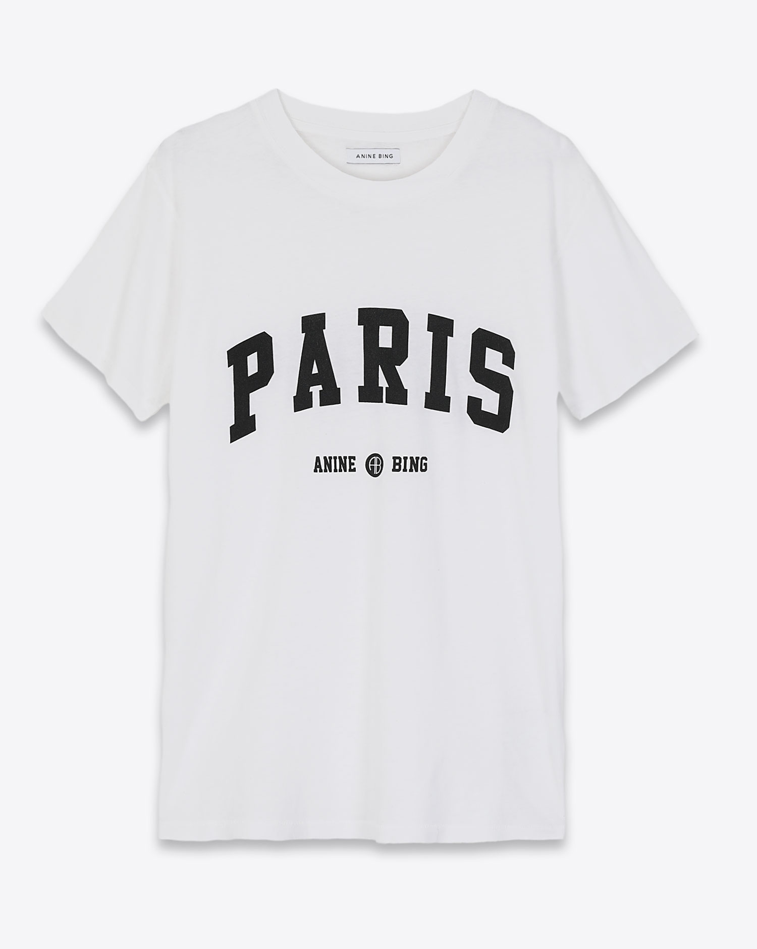 Tee-shirt Lili tee University Paris white Anine Bing