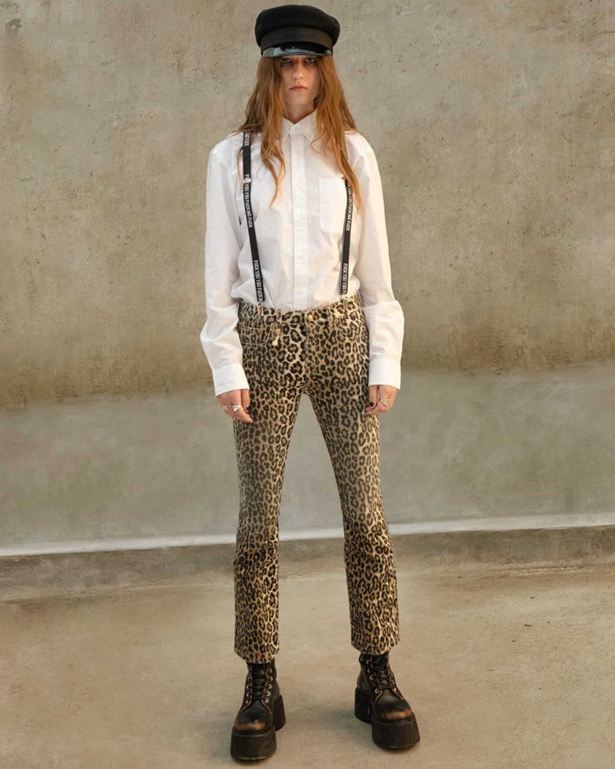 Image du produit R13 Denim Collection Kick Fit - Tyler Leopard - 3