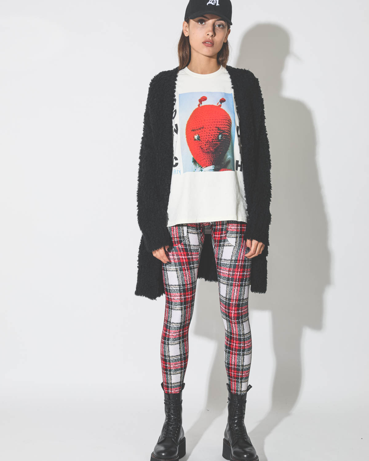 Image du produit R13 Patch Pocket Legging - Ecru Plaid - 5