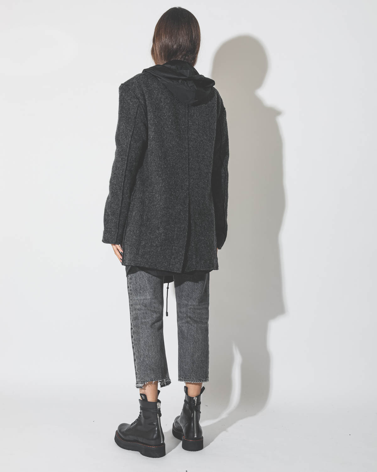 Image du produit R13 Tailored Drop Jean - Leyton Black - 4