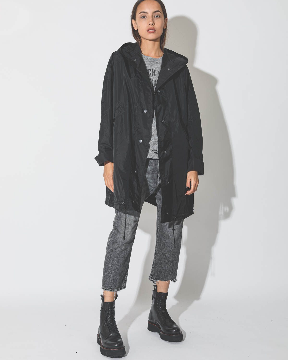 Image du produit R13 Tailored Drop Jean - Leyton Black - 5