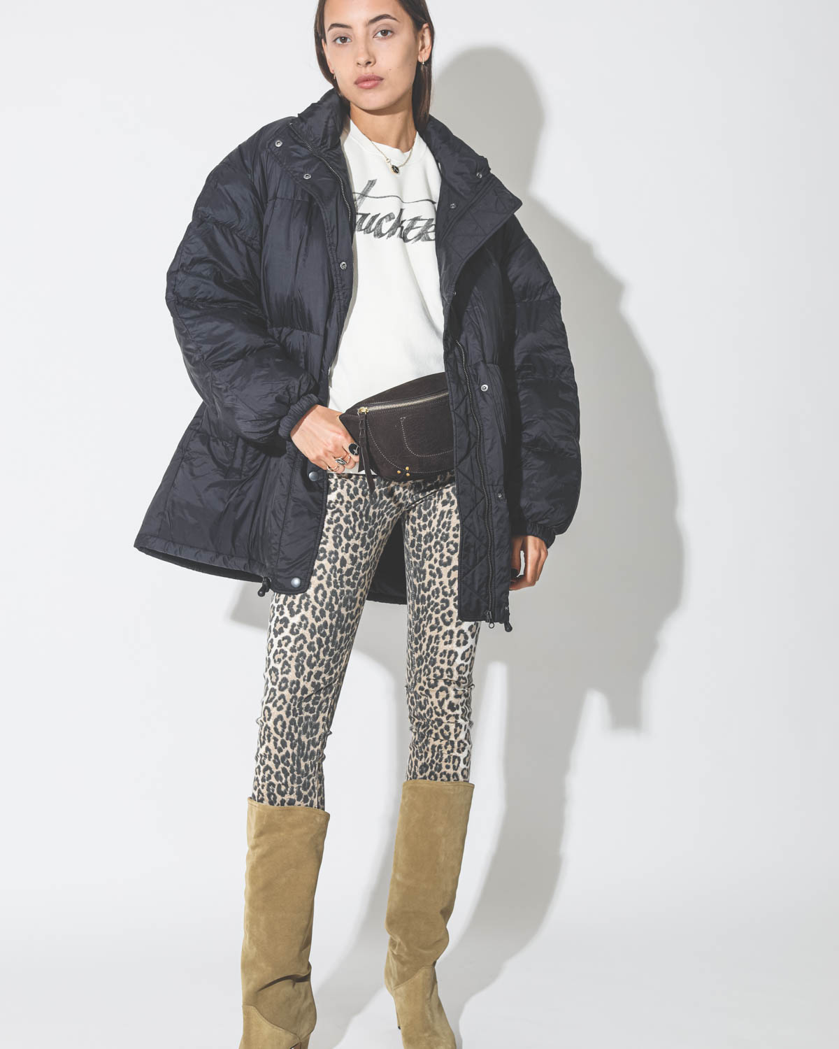 Image du produit R13 Denim Collection High Rise - Tyler Leopard - 3