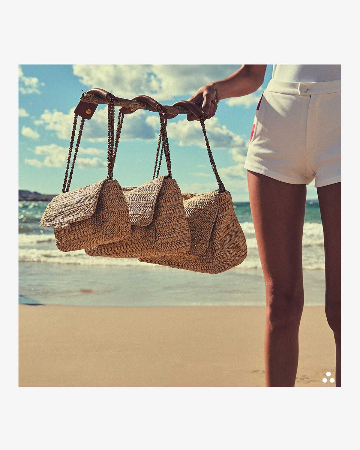 Image du produit J&eacute;r&ocirc;me Dreyfuss Sac Lulu S &ndash; Raphia - 8