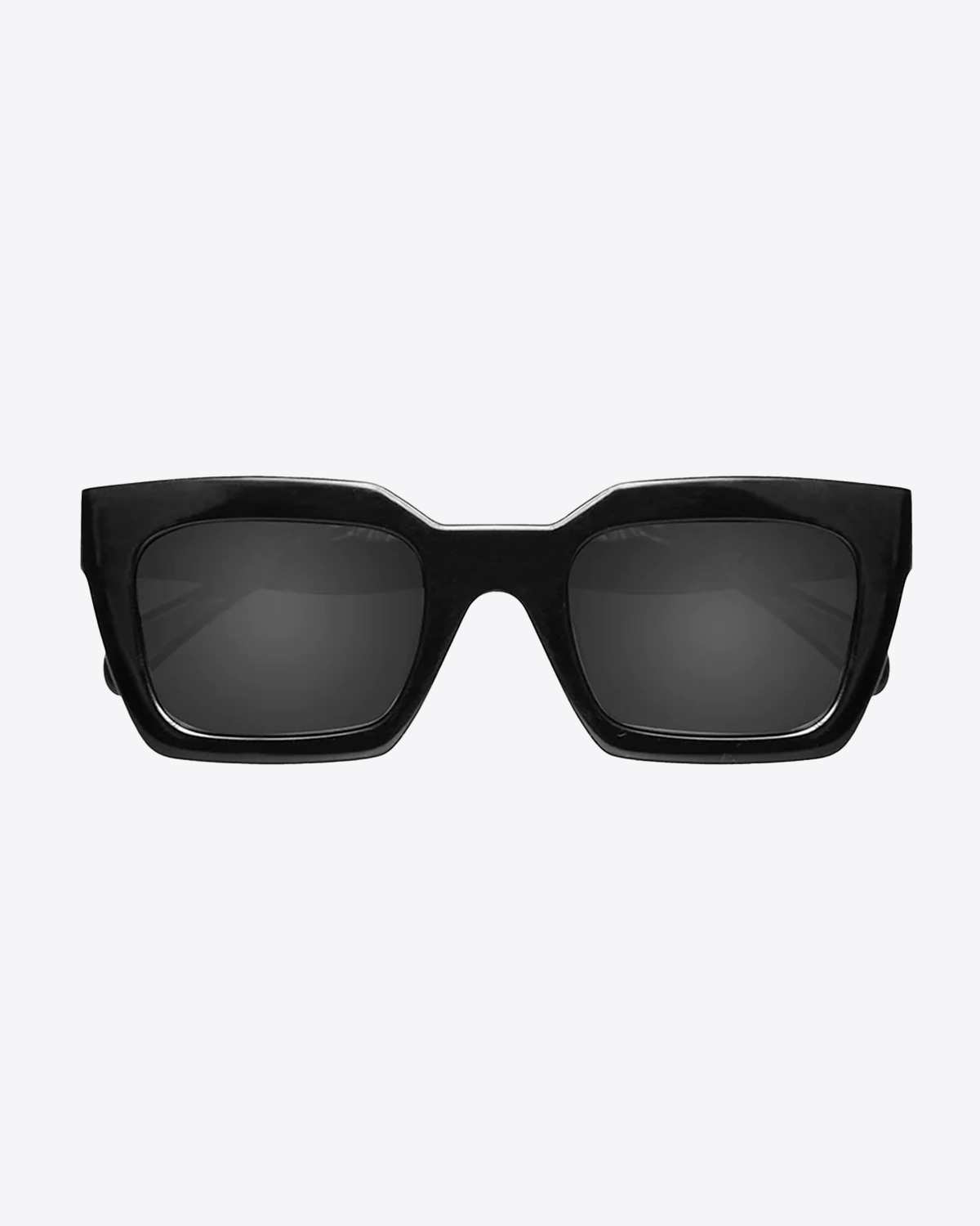 Produit Lunettes de soleil noires Indio Anine Bing. Face.