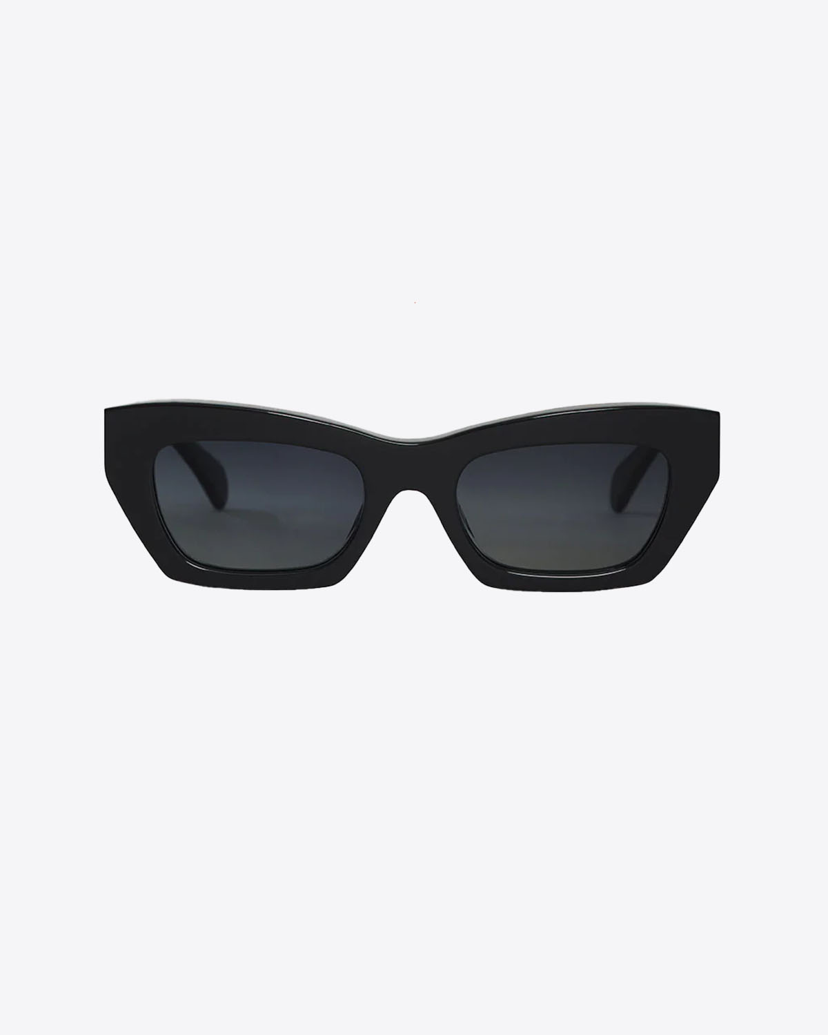 Lunettes de soleil noires Sonoma Anine Bing. Face.