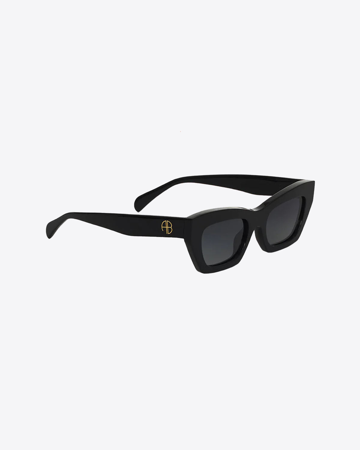 Lunettes de soleil noires Sonoma Anine Bing. Profil.