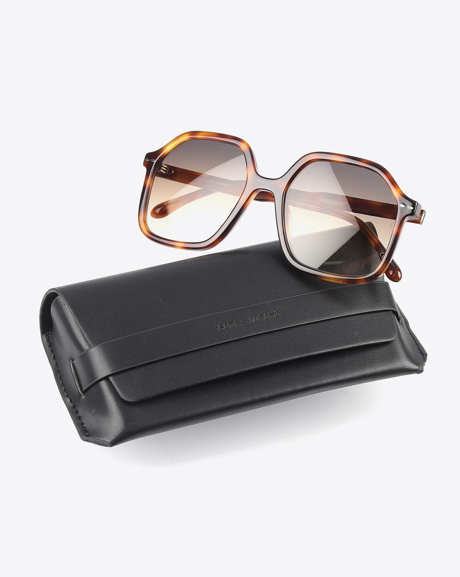 Lunettes de soleil Isabel Marant marron.