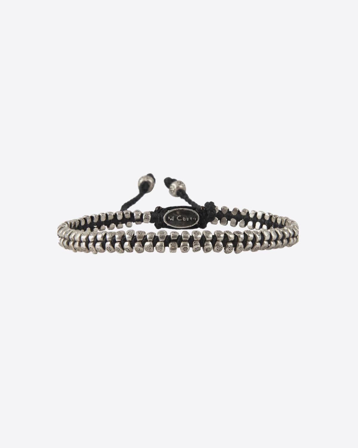 Image du produit M.Cohen Bracelet 2 Rangs De Perles - Black