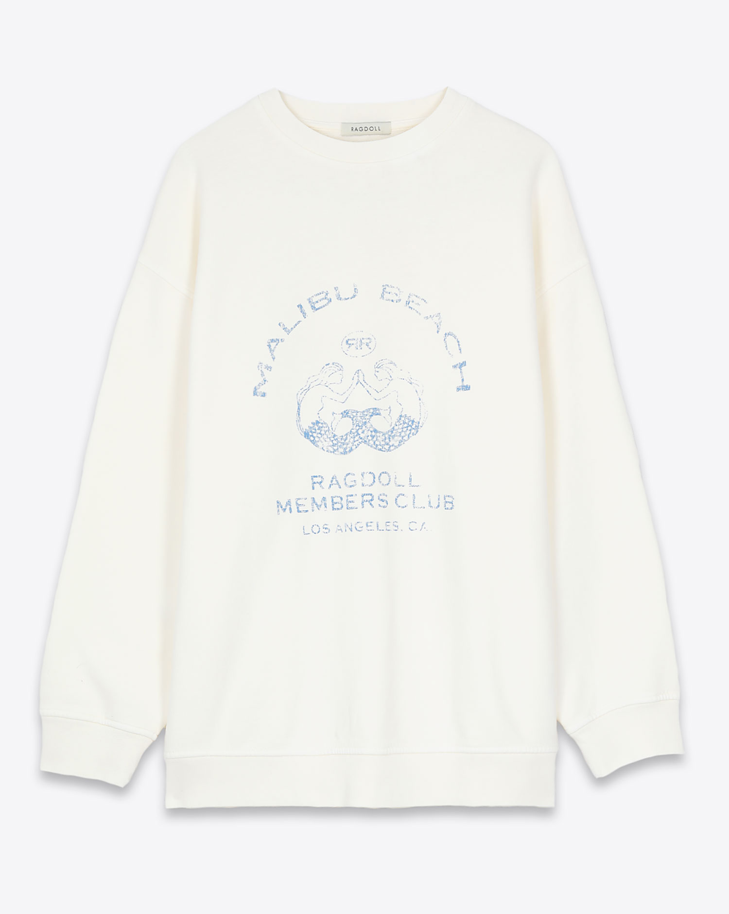 Sweat Malibu Beach Members Club Ragdoll LA blanc
