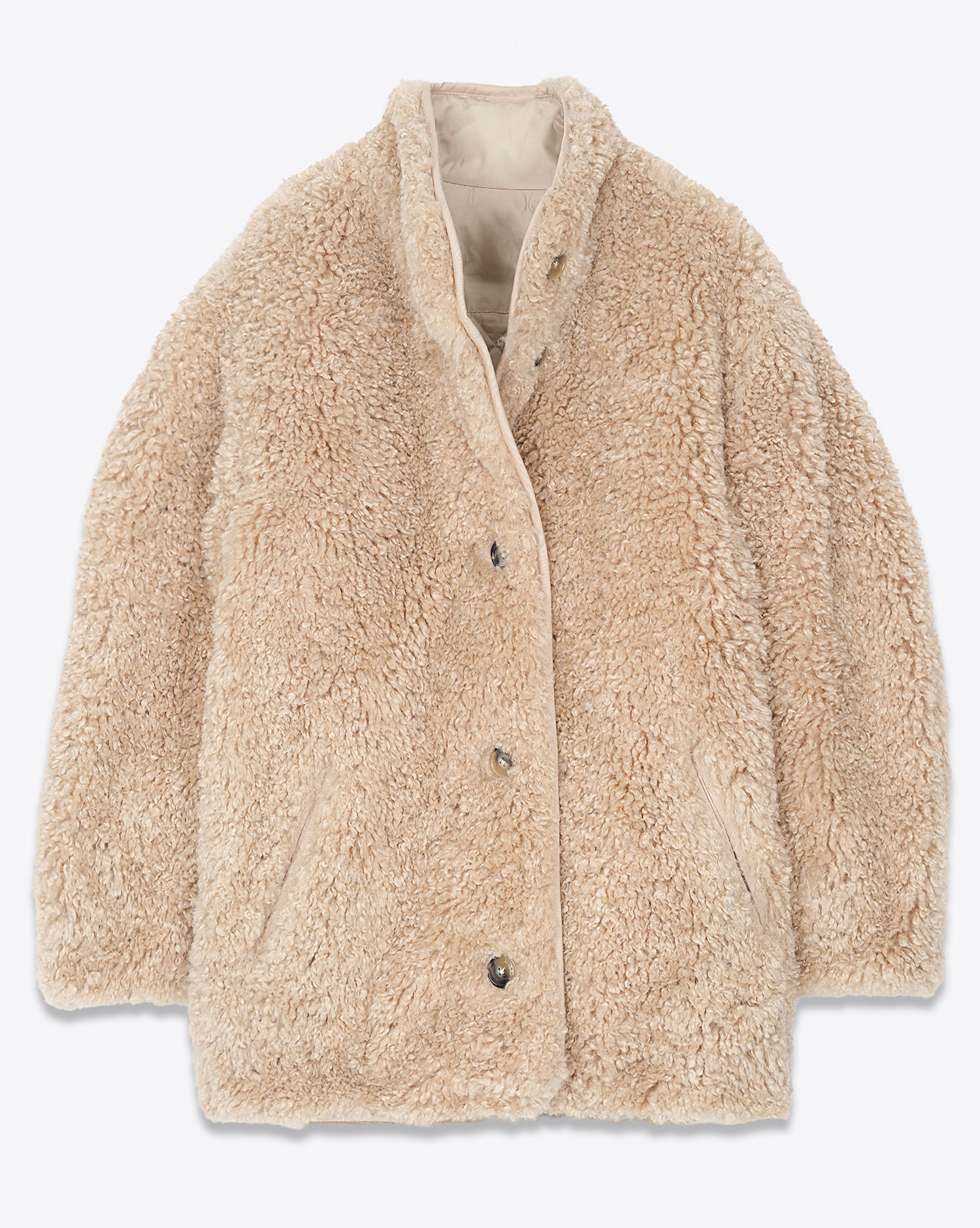 Isabel Marant Etoile Manteau Carolina Reversible Ecru