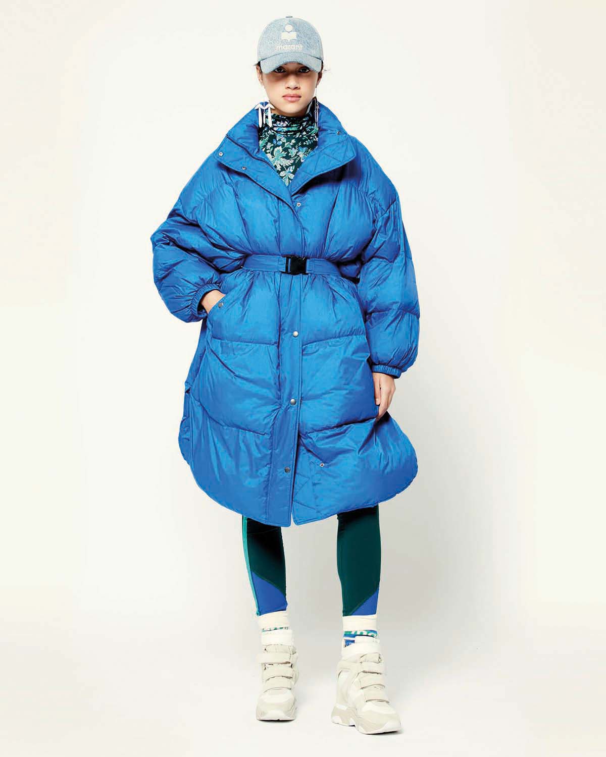 Isabel marant blue coat 2025