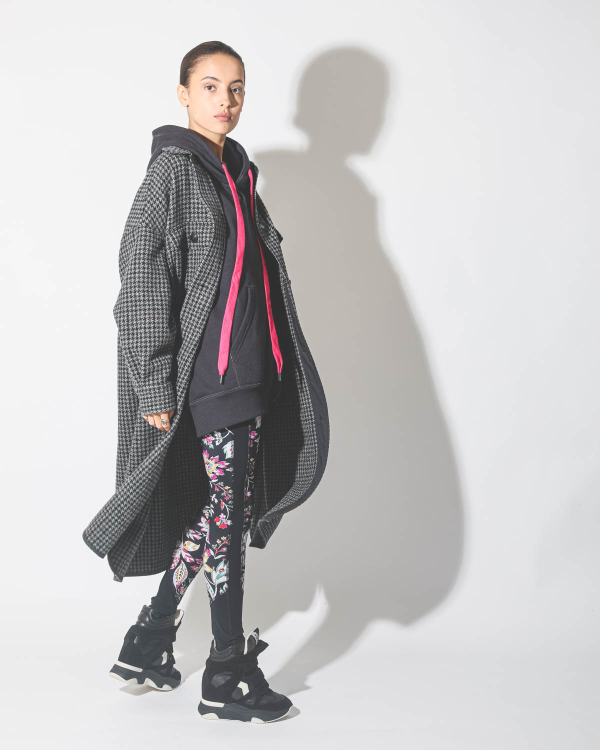 Manteau Fontiali Isabel Marant Etoile anthracite.   
