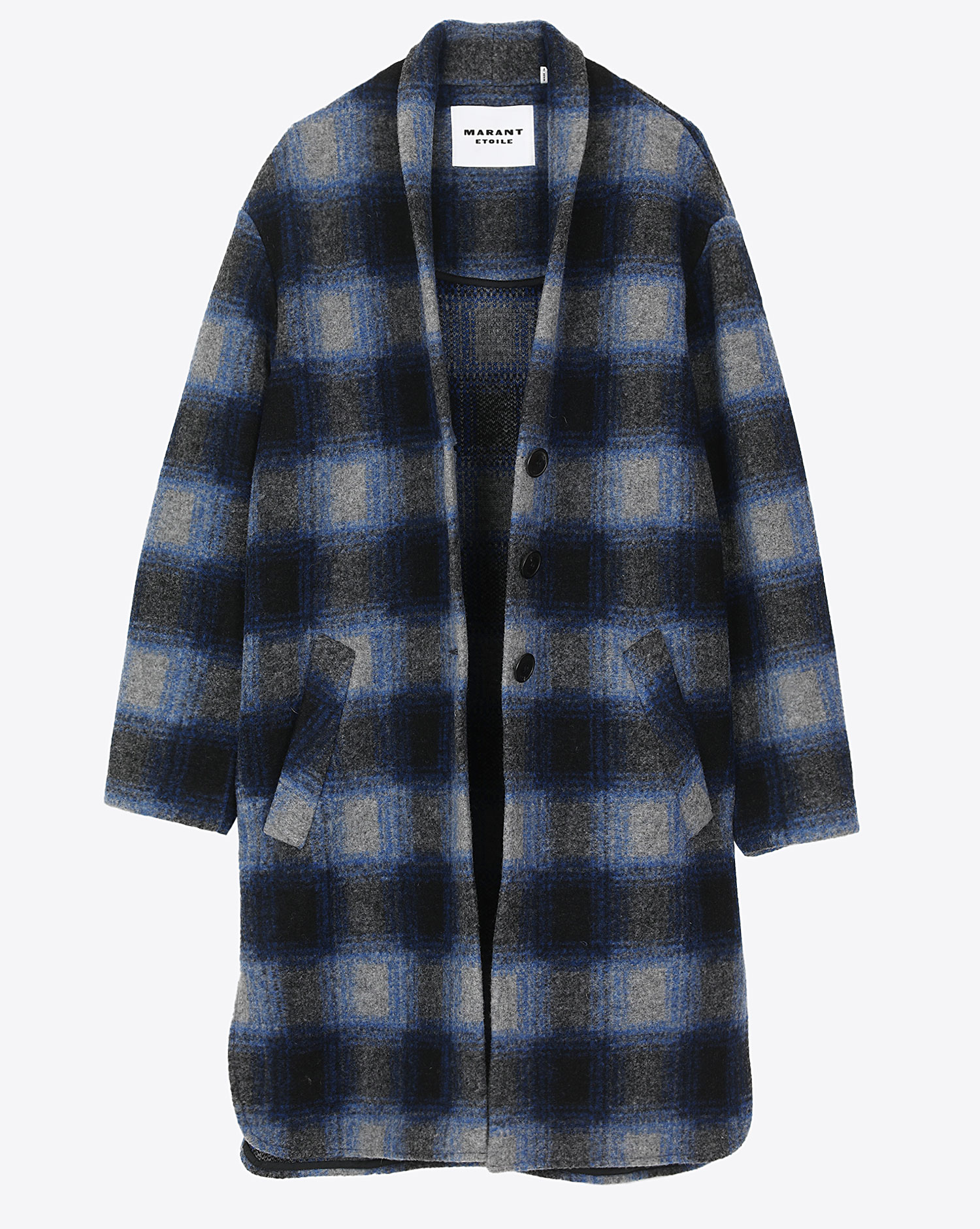 Manteau Gabriel bleu Isabel Marant Etoile