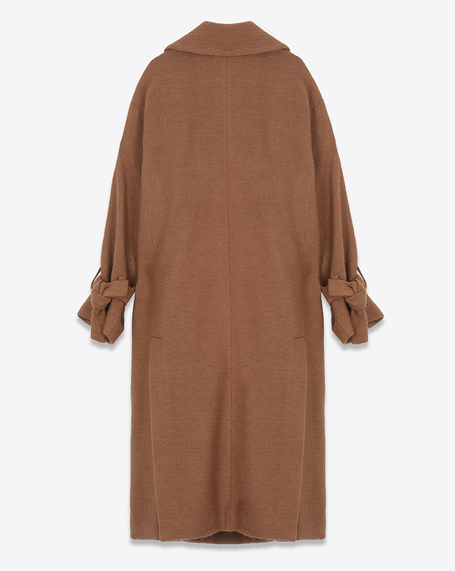 Maison Flaneur Manteau Double Boutonnage Camel