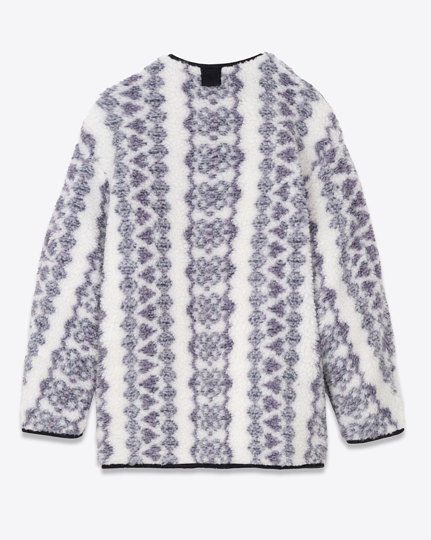 Isabel Marant Etoile Manteau Memma Réversible – Ecru Violet Isabel Marant Etoile Manteau Memma Réversible – Ecru Violet